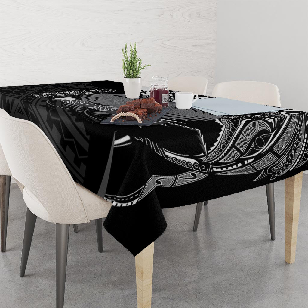 Custom Papua New Guinea Cricket Tablecloth Tribal Bird of Paradise Tattoo LT9 - Polynesian Pride