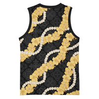 Aloha Melemele Hibiscus Pikake Lei Basketball Jersey Hawaiian Quilt Pattern