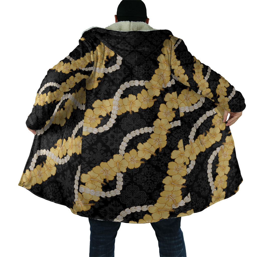 Aloha Melemele Hibiscus Pikake Lei Cloak Hawaiian Quilt Pattern