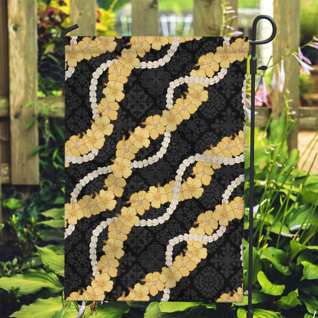 Aloha Melemele Hibiscus Pikake Lei Garden Flag Hawaiian Quilt Pattern