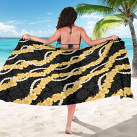 Aloha Melemele Hibiscus Pikake Lei Sarong Hawaiian Quilt Pattern