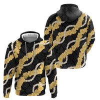 Aloha Melemele Hibiscus Pikake Lei Zip Hoodie Hawaiian Quilt Pattern