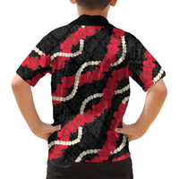 Aloha Ula'ula Hibiscus Pikake Lei Hawaiian Shirt Hawaiian Quilt Pattern