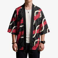 Aloha Ula'ula Hibiscus Pikake Lei Kimono Hawaiian Quilt Pattern