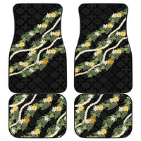 Puakenikeni Anthurium Pikake Lei Car Mats Hawaiian Quilt Pattern