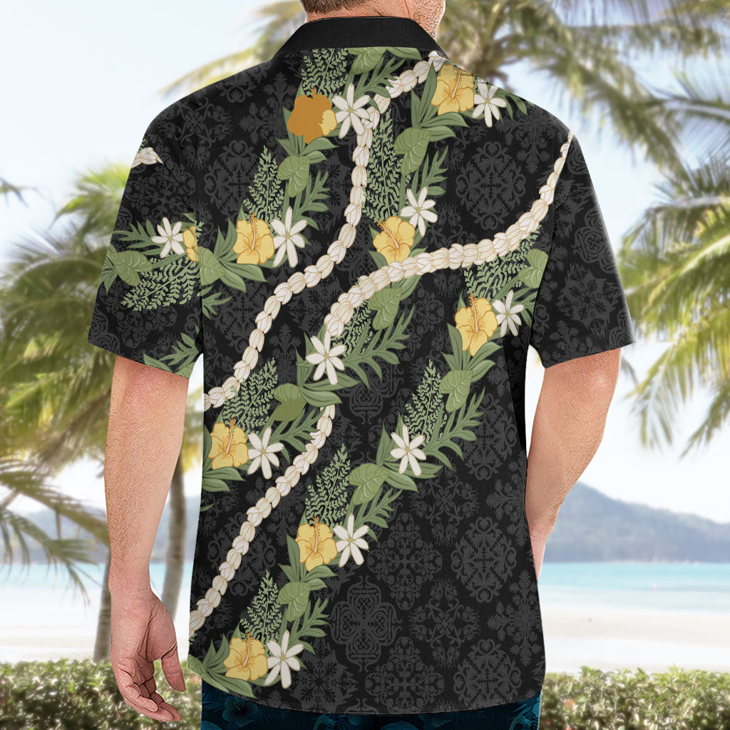 Puakenikeni Anthurium Pikake Lei Hawaiian Shirt Hawaiian Quilt Pattern LT9 - Polynesian Pride