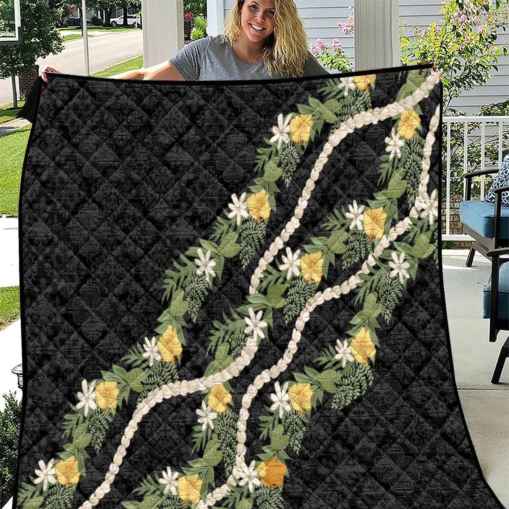 Puakenikeni Anthurium Pikake Lei Quilt Hawaiian Quilt Pattern
