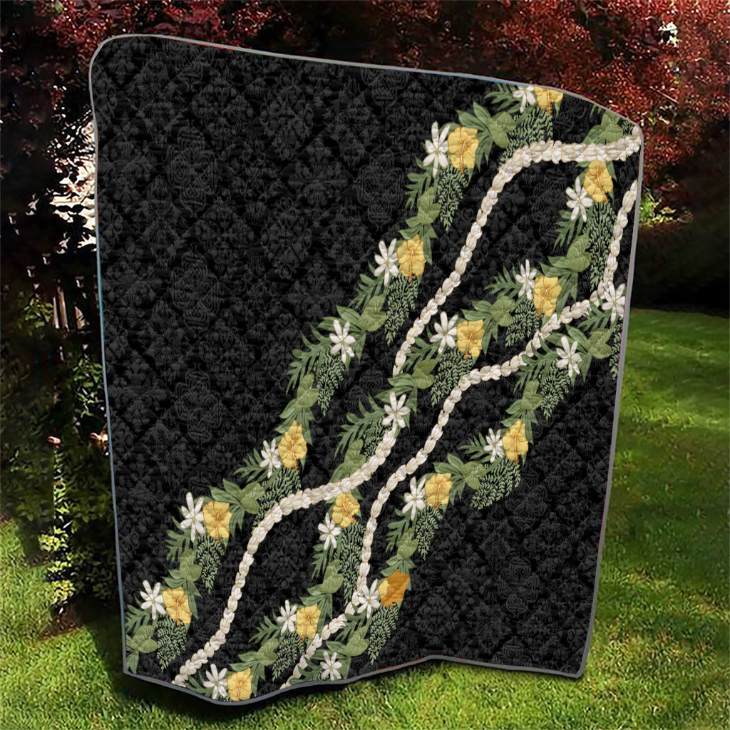 Puakenikeni Anthurium Pikake Lei Quilt Hawaiian Quilt Pattern
