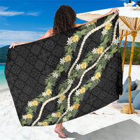 Puakenikeni Anthurium Pikake Lei Sarong Hawaiian Quilt Pattern