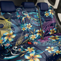 Plumeria Turtles Traditional Tribal Back Car Seat Cover LT9 - Polynesian Pride