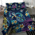 Plumeria Turtles Traditional Tribal Bedding Set