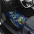 Plumeria Turtles Traditional Tribal Car Mats