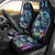 Plumeria Turtles Traditional Tribal Car Seat Cover