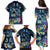 Plumeria Turtles Traditional Tribal Family Matching Puletasi and Hawaiian Shirt