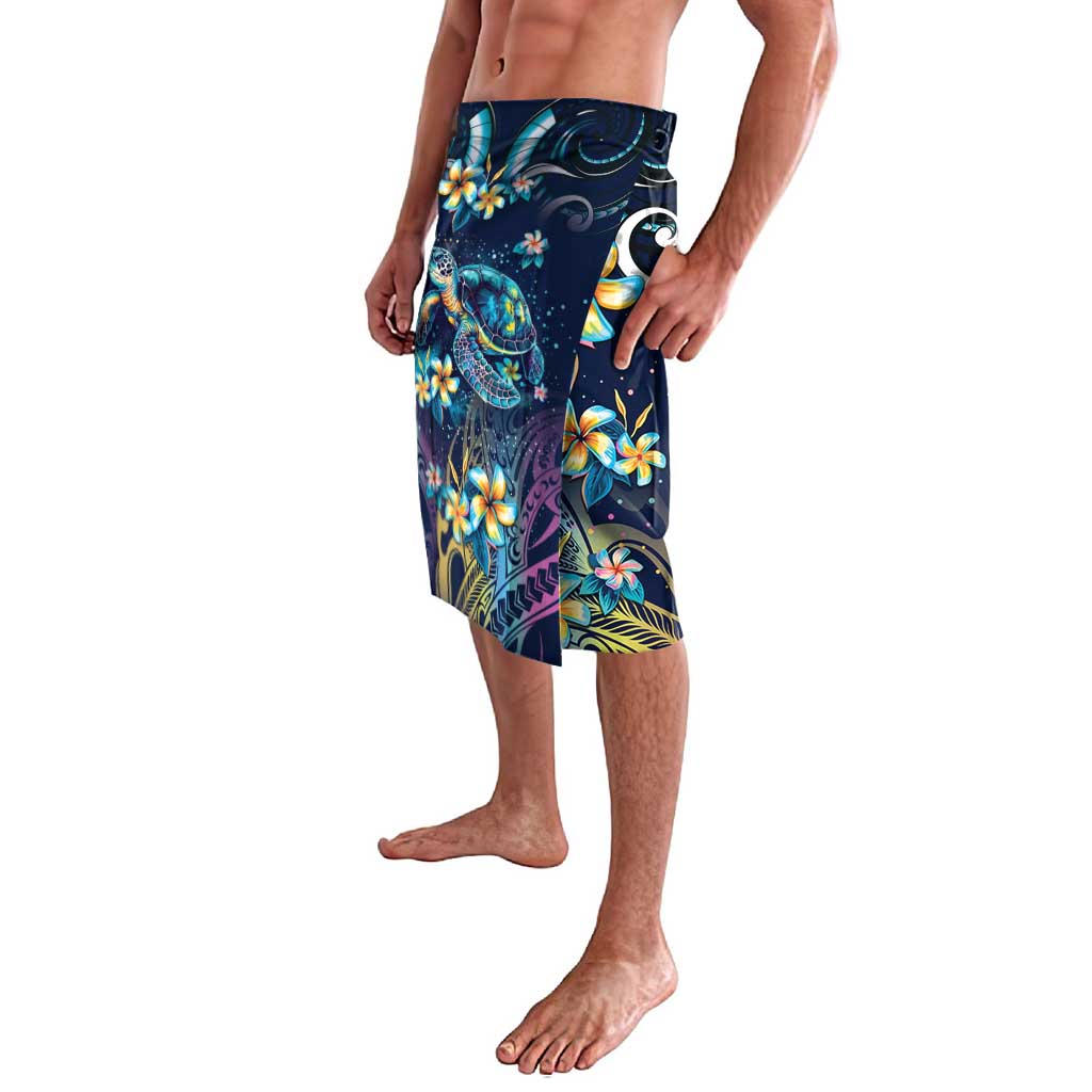 Plumeria Turtles Traditional Tribal Lavalava LT9 - Polynesian Pride
