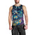 Plumeria Turtles Traditional Tribal Men Tank Top