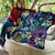 Plumeria Turtles Traditional Tribal Quilt