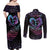 Personalised Your Life Matters Couples Matching Off Shoulder Maxi Dress and Long Sleeve Button Shirt Suicide Prevention Awareness Semicolon Heart