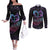 Personalised Your Life Matters Couples Matching Off The Shoulder Long Sleeve Dress and Long Sleeve Button Shirt Suicide Prevention Awareness Semicolon Heart