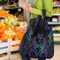 Personalised Your Story Isn't Over Grocery Bag Suicide Prevention Awareness Semicolon Heart