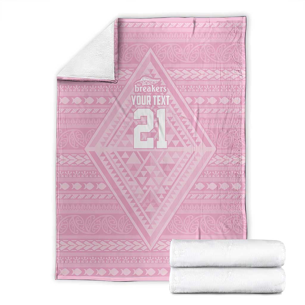 Custom New Zealand Basketball Indigenous Blanket - Polynesian Pride