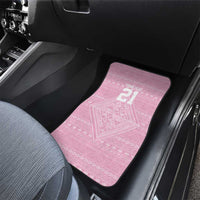 Custom New Zealand Basketball Indigenous Car Mats LT9 - Polynesian Pride