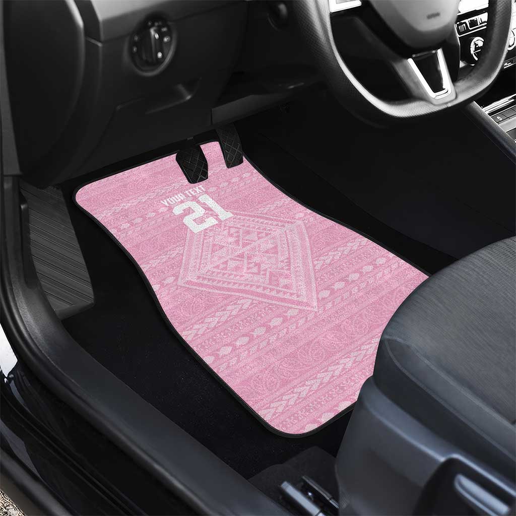 Custom New Zealand Basketball Indigenous Car Mats LT9 - Polynesian Pride