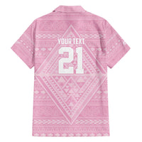 Custom New Zealand Basketball Indigenous Family Matching Off The Shoulder Long Sleeve Dress and Hawaiian Shirt - Polynesian Pride