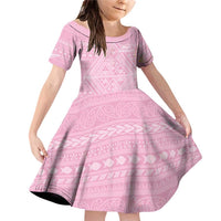 Custom New Zealand Basketball Indigenous Family Matching Off Shoulder Short Dress and Hawaiian Shirt - Polynesian Pride