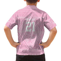 Custom New Zealand Basketball Indigenous Family Matching Puletasi and Hawaiian Shirt - Polynesian Pride