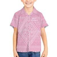 Custom New Zealand Basketball Indigenous Family Matching Puletasi and Hawaiian Shirt - Polynesian Pride