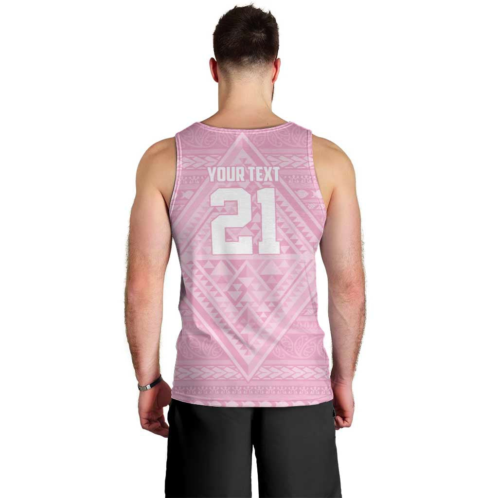 Custom New Zealand Basketball Indigenous Men Tank Top - Polynesian Pride