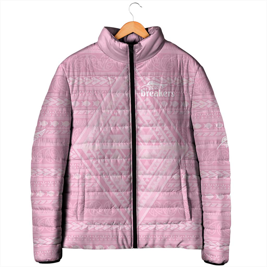 Custom New Zealand Basketball Indigenous Padded Jacket LT9 - Polynesian Pride