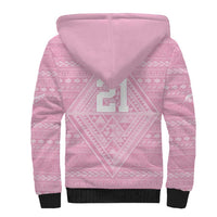 Custom New Zealand Basketball Indigenous Sherpa Hoodie LT9 - Polynesian Pride