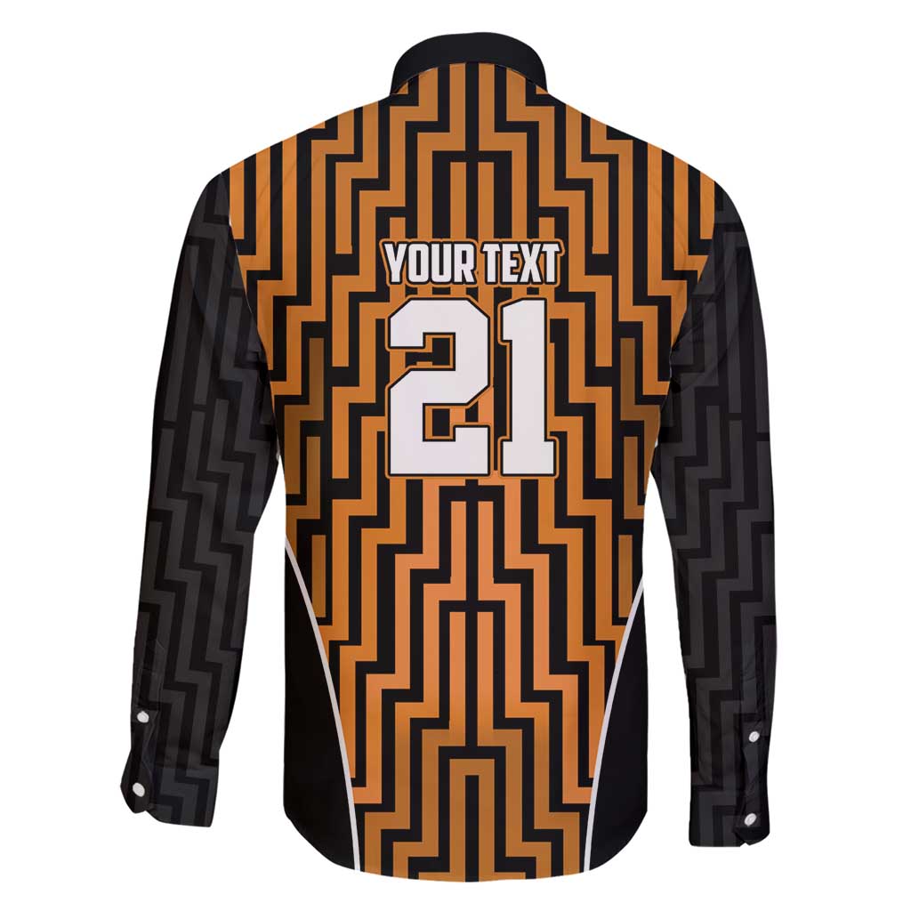 Custom Basketball New Zealand Family Matching Short Sleeve Bodycon Dress and Hawaiian Shirt Gold Maori Ta Moko Indigenous - Polynesian Pride