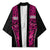 Custom Basketball New Zealand Kimono Pink Maori Ta Moko Indigenous - Polynesian Pride