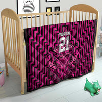 Custom Basketball New Zealand Quilt Pink Maori Ta Moko Indigenous - Polynesian Pride