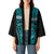 Custom Basketball New Zealand Kimono Teal Maori Ta Moko Indigenous - Polynesian Pride