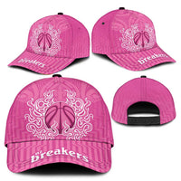 New Zealand Classic Cap Fire Basketball Maori Tribal Pink - Polynesian Pride