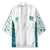 Custom New Zealand Aotearoa Kimono Green Maori Paua Shell Indigenous - Polynesian Pride