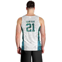 Custom New Zealand Aotearoa Men Tank Top Green Maori Paua Shell Indigenous LT9 - Polynesian Pride