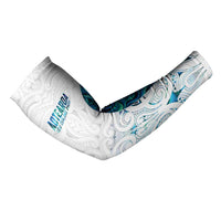 Custom New Zealand Aotearoa Arm Sleeves Maori Paua Shell Indigenous LT9 - Polynesian Pride
