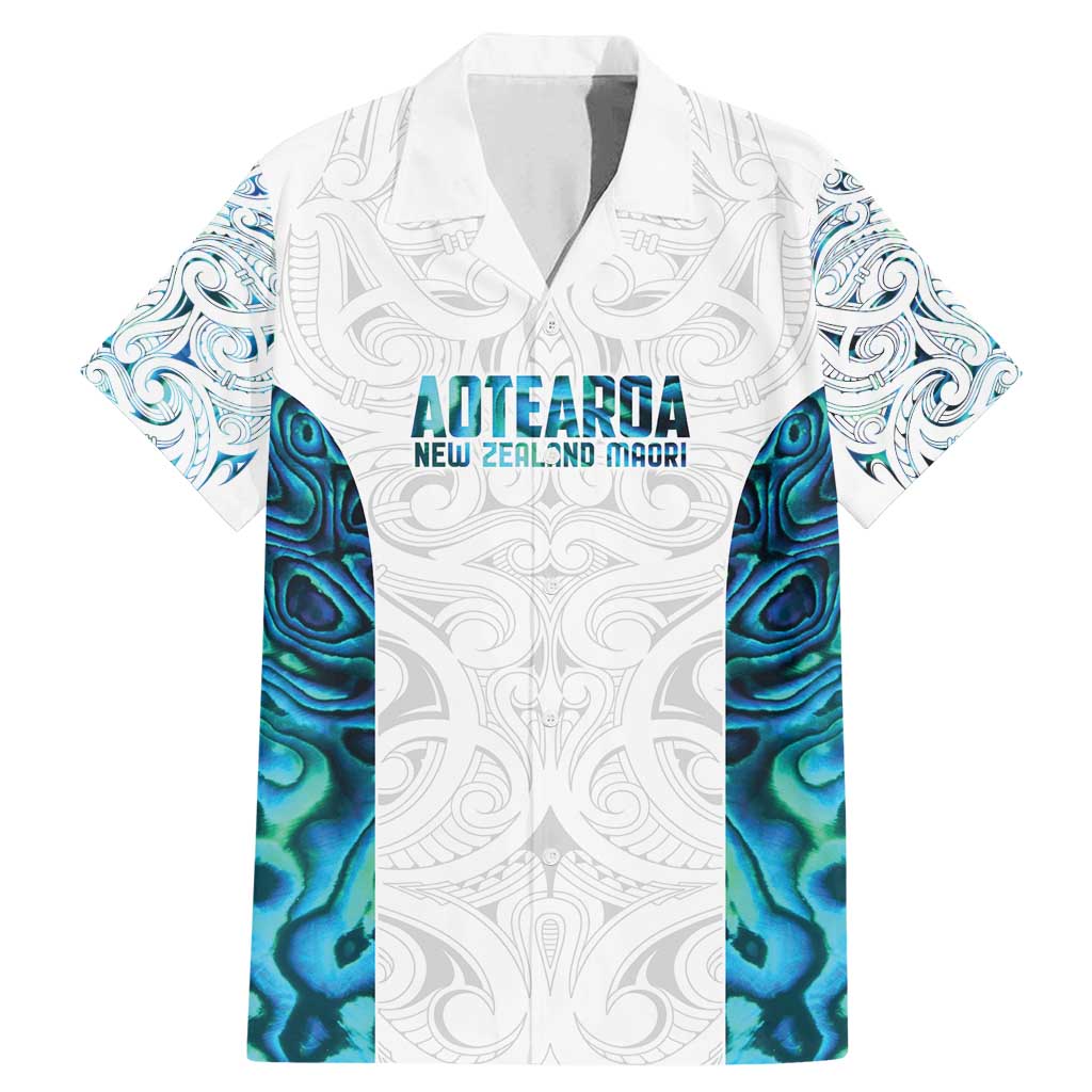 Custom New Zealand Aotearoa Family Matching Mermaid Dress and Hawaiian Shirt Maori Paua Shell Indigenous - Polynesian Pride