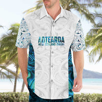 Custom New Zealand Aotearoa Hawaiian Shirt Maori Paua Shell Indigenous LT9 - Polynesian Pride