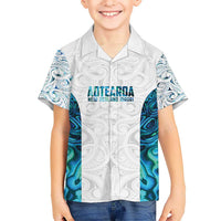 Custom New Zealand Aotearoa Hawaiian Shirt Maori Paua Shell Indigenous LT9 - Polynesian Pride
