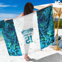 Custom New Zealand Aotearoa Sarong Maori Paua Shell Indigenous - Polynesian Pride