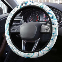 New Zealand Aotearoa Steering Wheel Cover Maori Paua Shell Indigenous LT9 - Polynesian Pride
