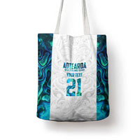 Custom New Zealand Aotearoa Tote Bag Maori Paua Shell Indigenous LT9 - Polynesian Pride