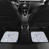 Custom New Zealand Aotearoa Car Mats Purple Maori Paua Shell Indigenous LT9 Set 2pcs - Back Purple - Polynesian Pride
