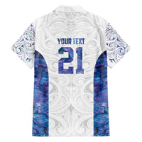 Custom New Zealand Aotearoa Hawaiian Shirt Purple Maori Paua Shell Indigenous LT9 - Polynesian Pride